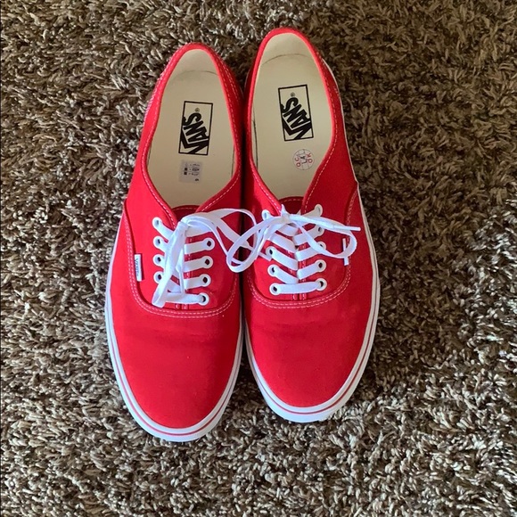 red vans authentics - Picture 1 of 6